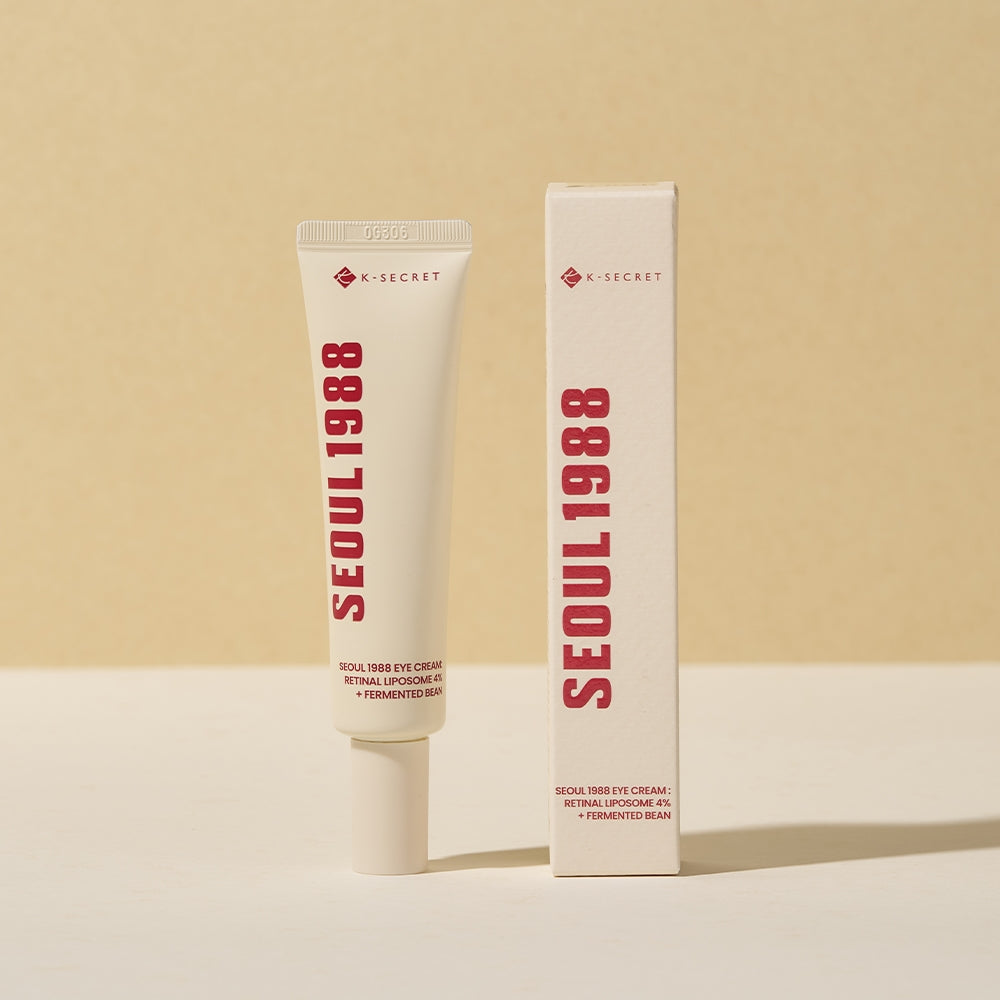 K-SECRET SEOUL 1988 Eye Cream : Retinal Liposome 4% + Fermented Bean.