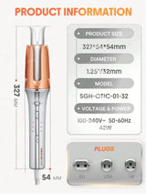 SHEGLAM It-Curl One-Touch Instant Curler - 1.25'' mm