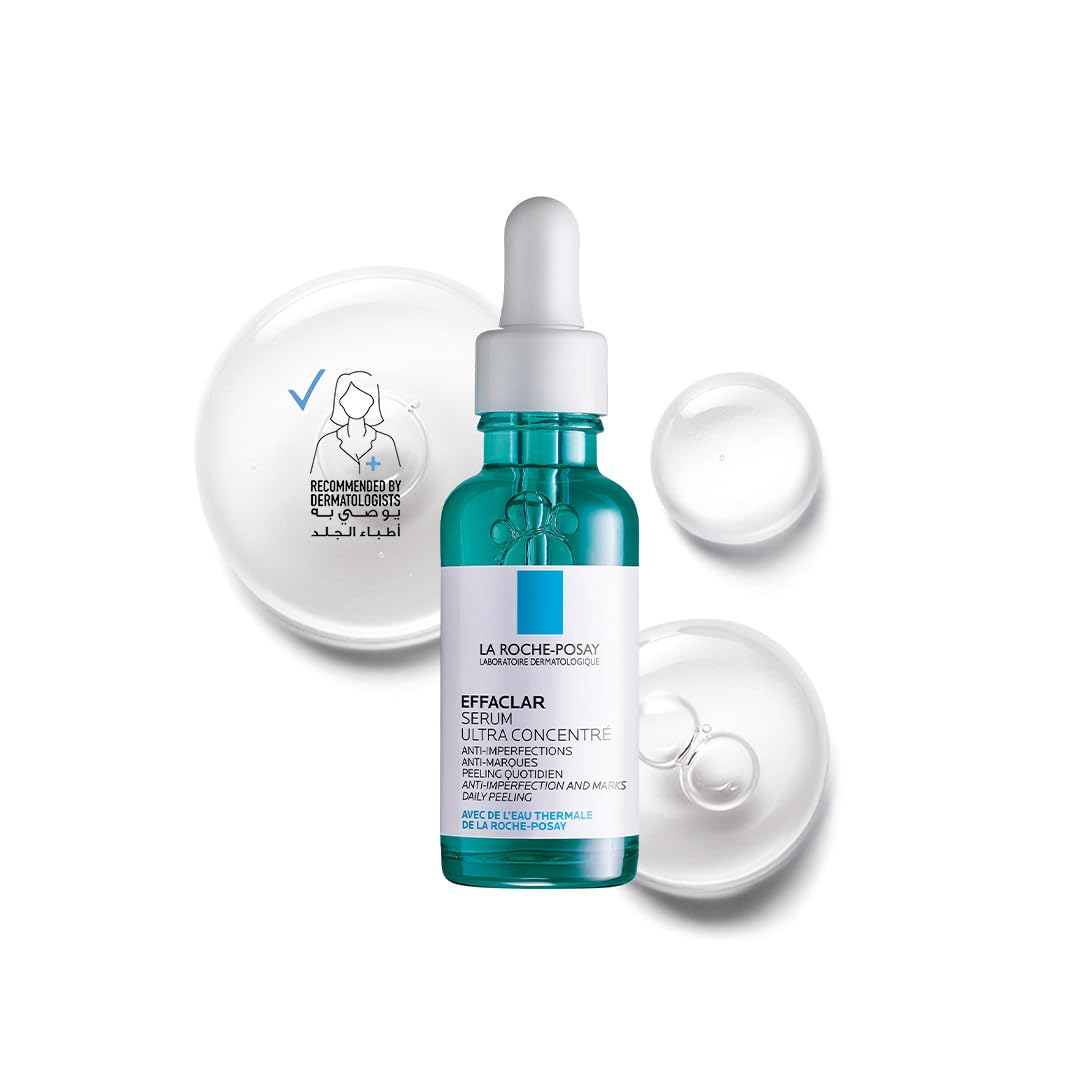 La Roche-Posay Effaclar Acne Serum with Salicylic Acid and Niacinamide for Oily and Acne Prone Skin 30ml