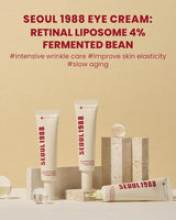 K-SECRET SEOUL 1988 Eye Cream : Retinal Liposome 4% + Fermented Bean.