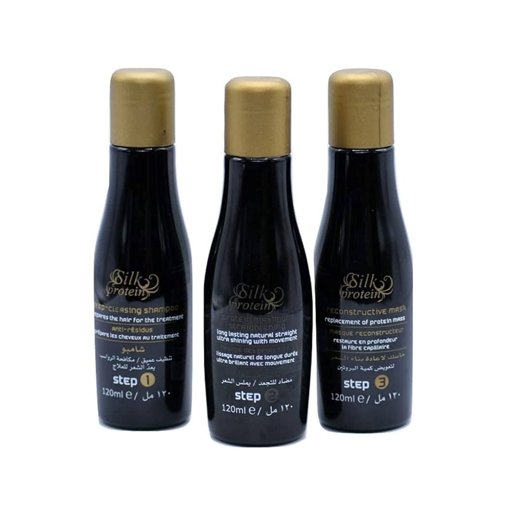 Brazilian Secrets Hair - Silk Protein Brazilian Hair Straightener to Smooth Hair  120ml x 3.