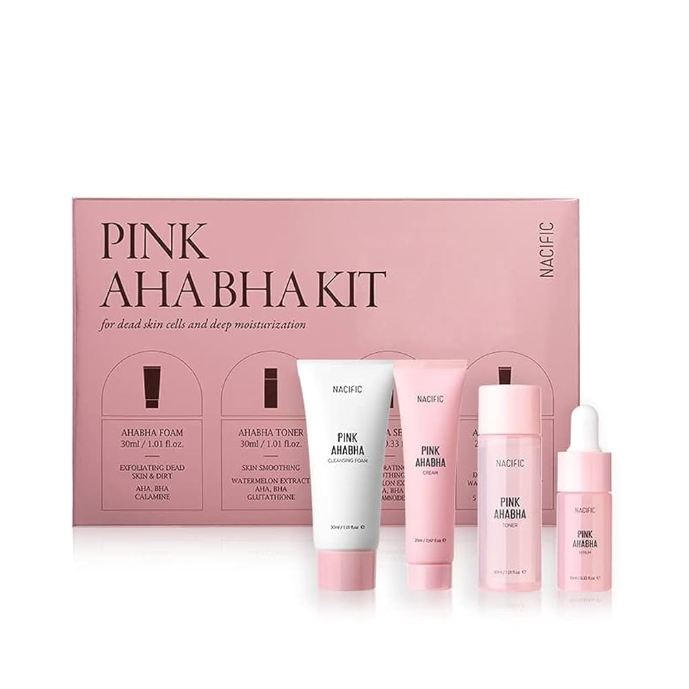 Nacific Pink AHA BHA kit.