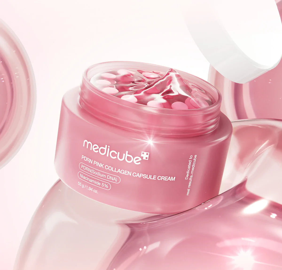 MEDICUBE PDRN Pink Collagen Capsule Cream 55g.