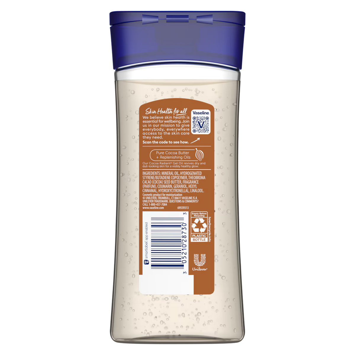 Vaseline Intensive Care Cocoa Radiant Gel Oil - 200 ml