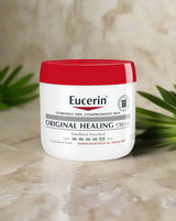 Eucerin, Roughness Relief Cream, Fragrance Free, 16 oz (454 g).