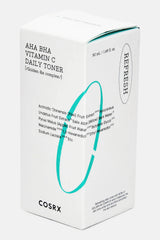 COSRX Refresh AHA BHA Vitamin C Daily Toner 50ml.