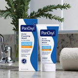 PanOxyl Acne Foaming Wash 10% Benzoyl Peroxide Maximum Strength - 156g.