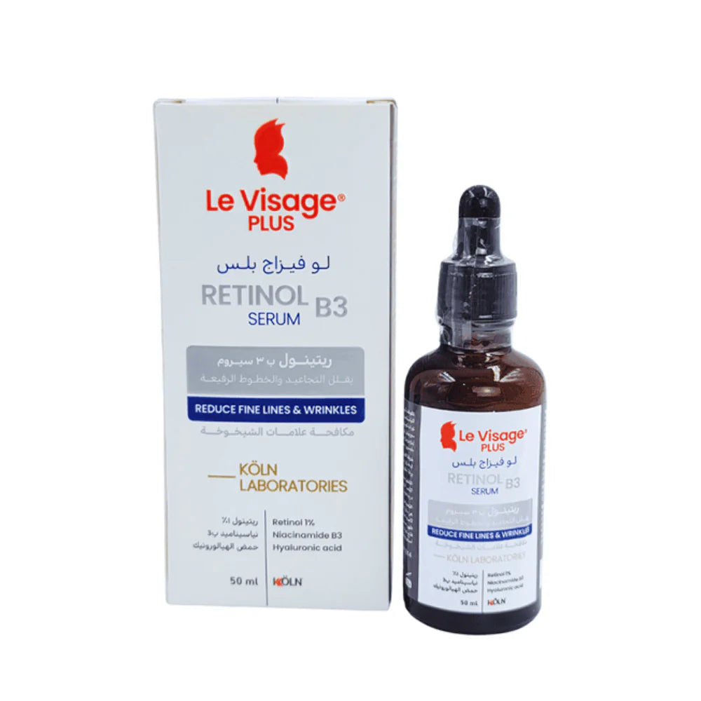 سيروم لو فيزاج بلس ريتينول بي 3 المضاد للشيخوخة يقلل الخطوط الدقيقة والتجاعيد - 75 مل