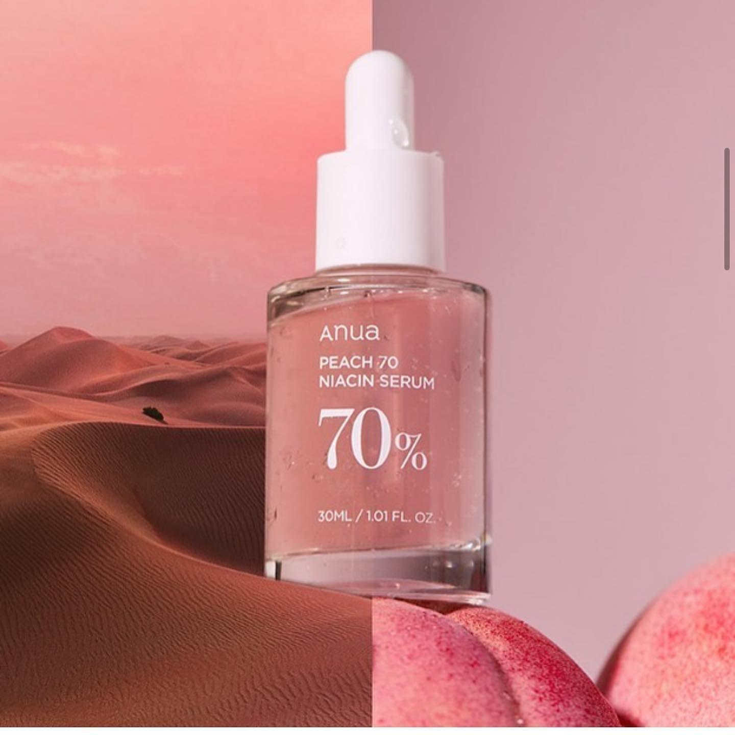 Anua Peach 70% Niacinamide Serum -30 ml.