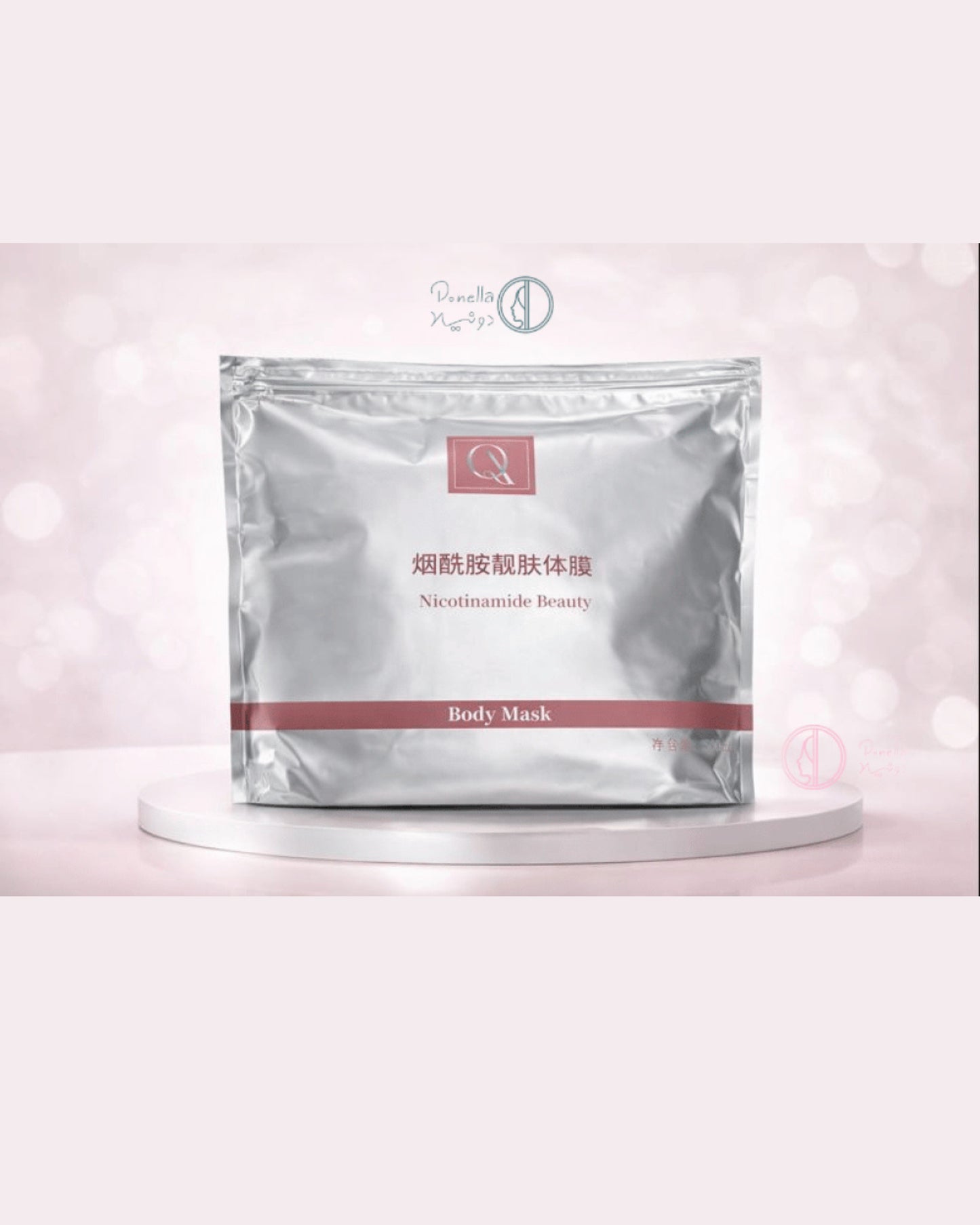 Nicotinamide Beauty Body Hydrating Mask for Skin Lightening and Even Tone