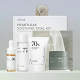 Anua Heartleaf Soothing Trial Kit.