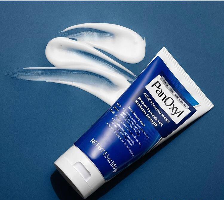 PanOxyl Acne Foaming Wash 10% Benzoyl Peroxide Maximum Strength - 156g.