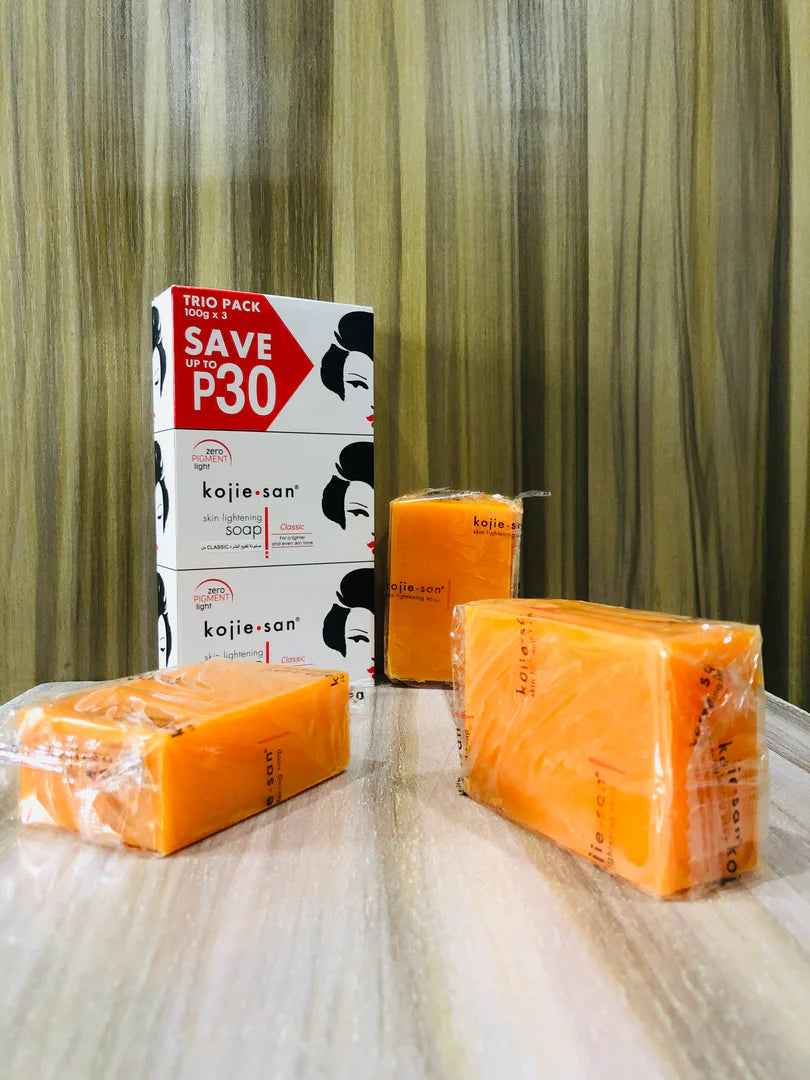 صابونة كوجي سان لتفتيح البشرة وإزالة البقع الداكنة 