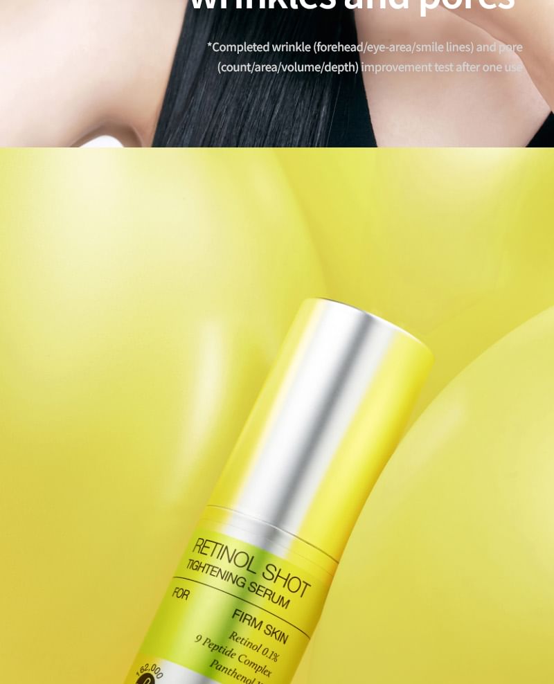 Celimax - The Vita-A Retinol Shot Tightening Serum.