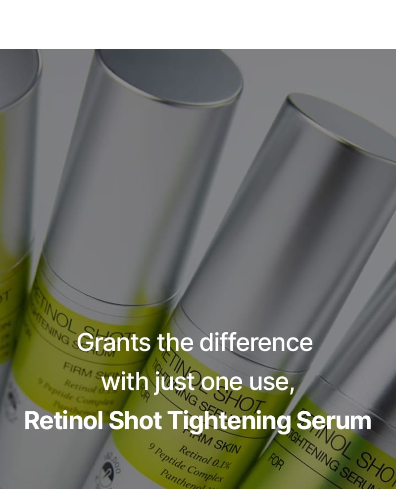 Celimax - The Vita-A Retinol Shot Tightening Serum.