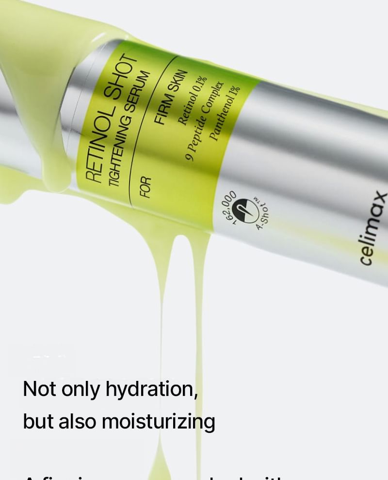 Celimax - The Vita-A Retinol Shot Tightening Serum.