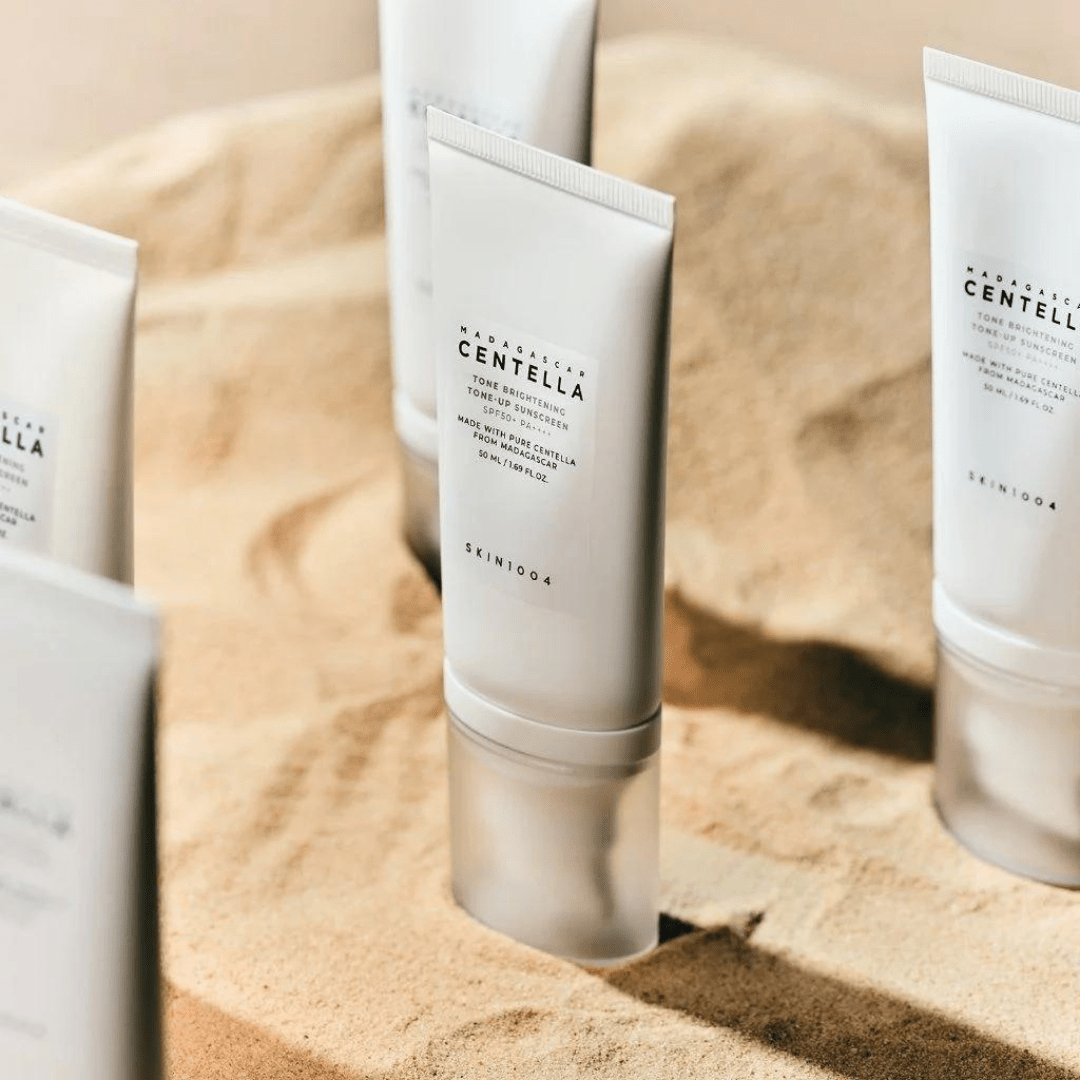 Skin1004 Madagascar Centella Tone Brightening Tone-Up Sunscreen (SPF50+, PA++++) - 50ml.