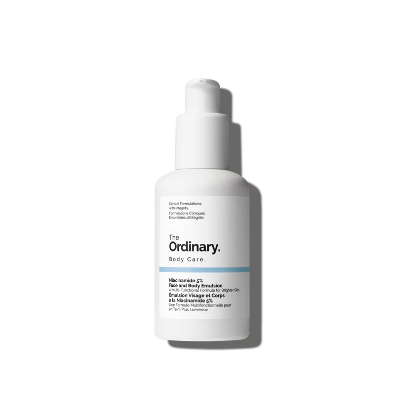 The Ordinary Niacinamide 5% Face and Body Emulsion.