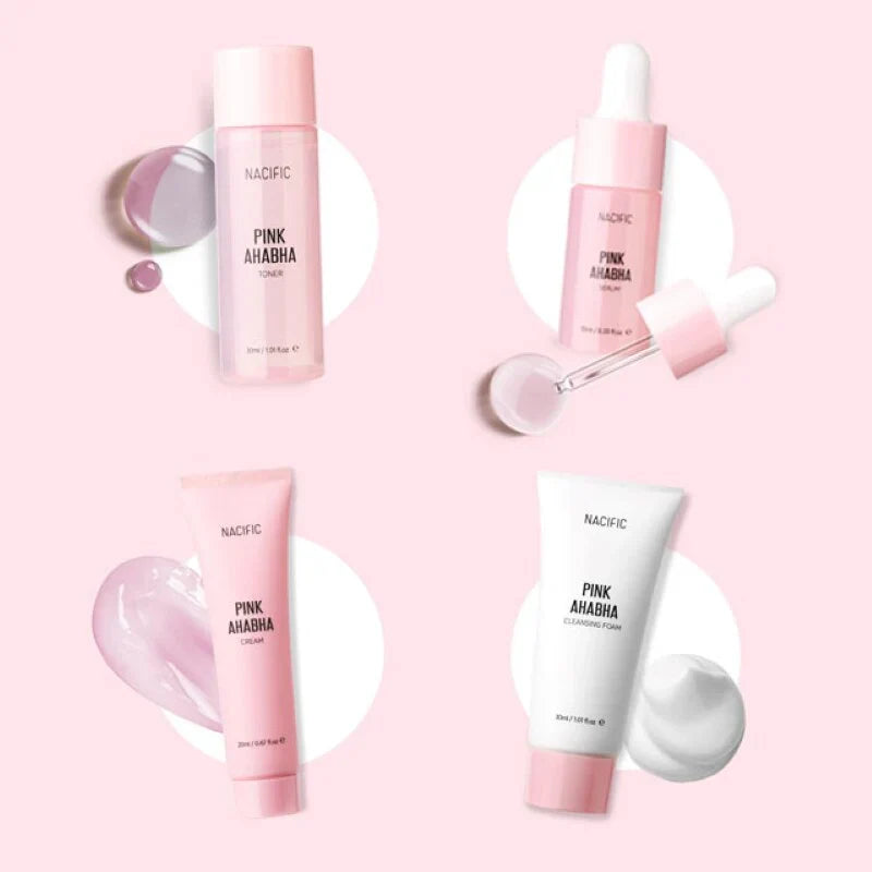 Nacific Pink AHA BHA kit.