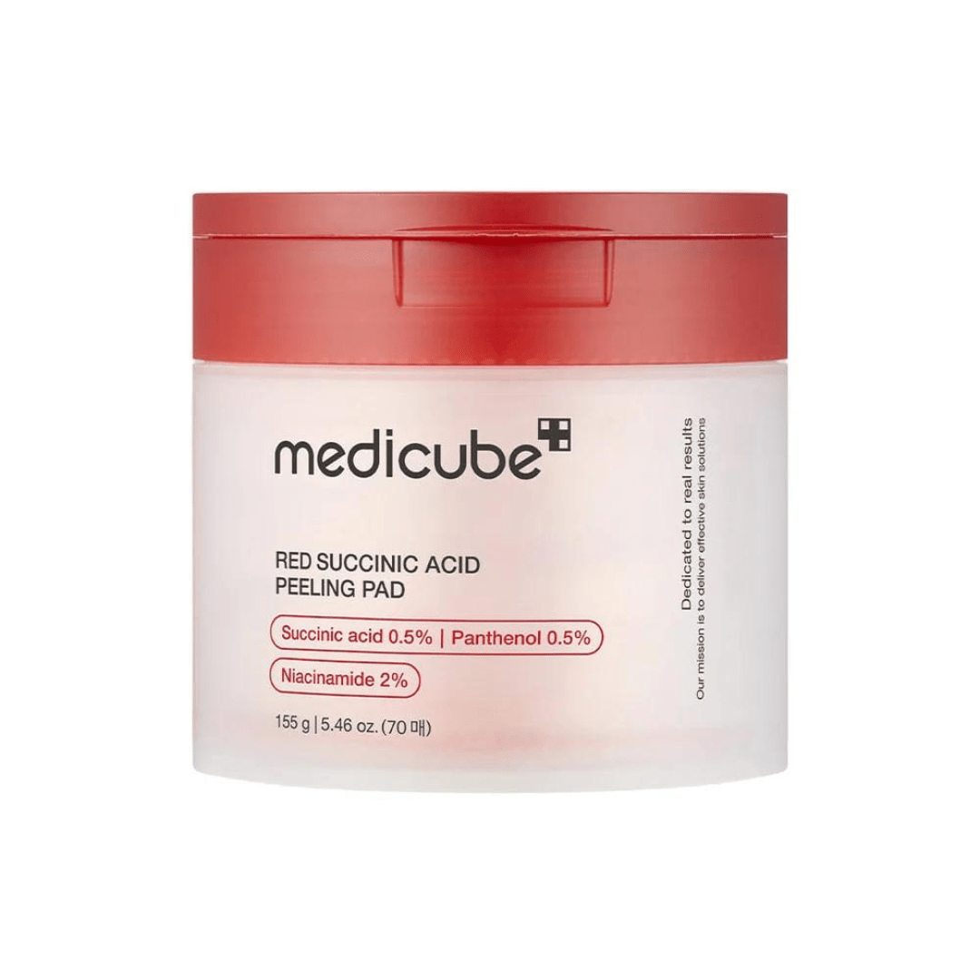 Medicube Red Succinic Acid Peeling Pad - 70 Pads.