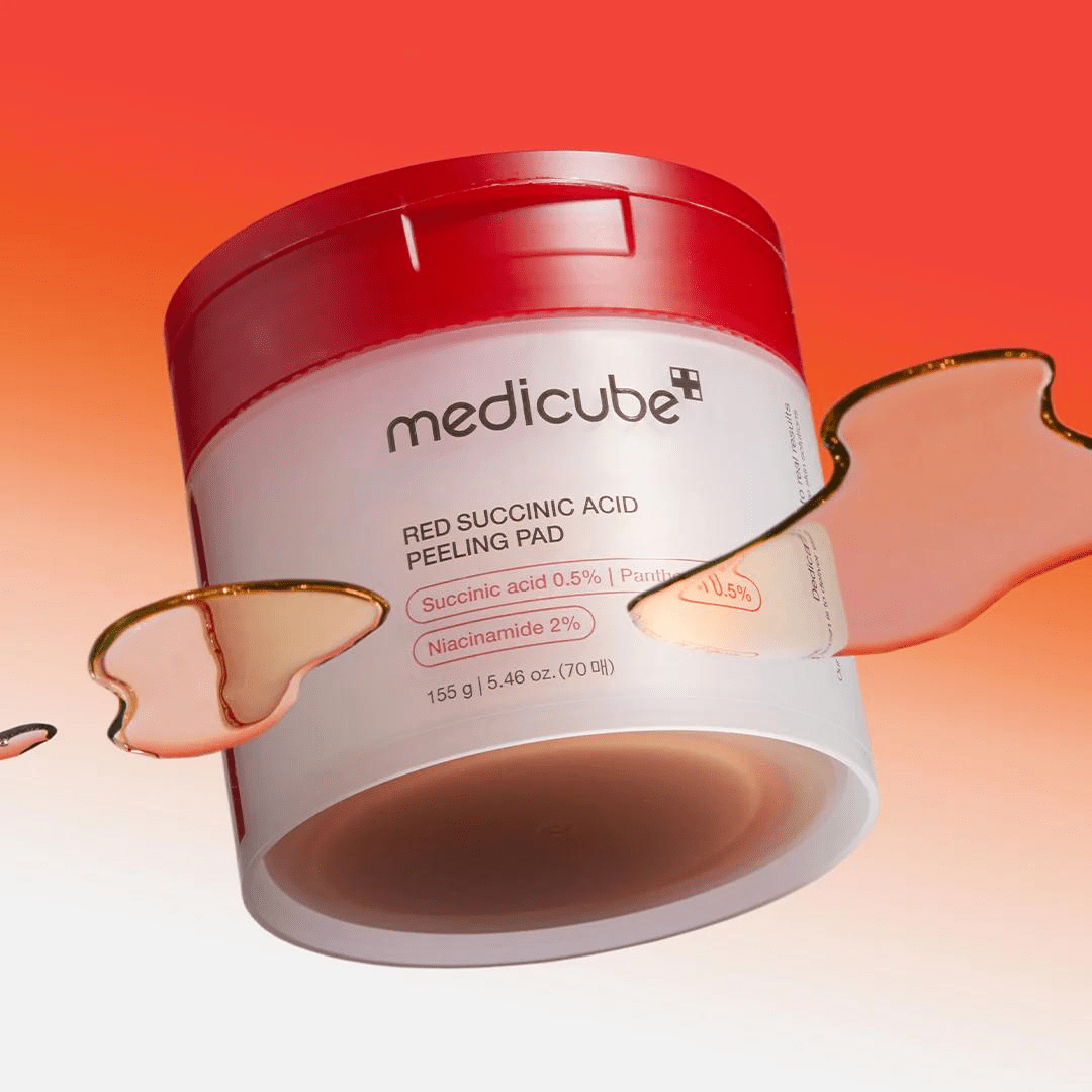 Medicube Red Succinic Acid Peeling Pad - 70 Pads.