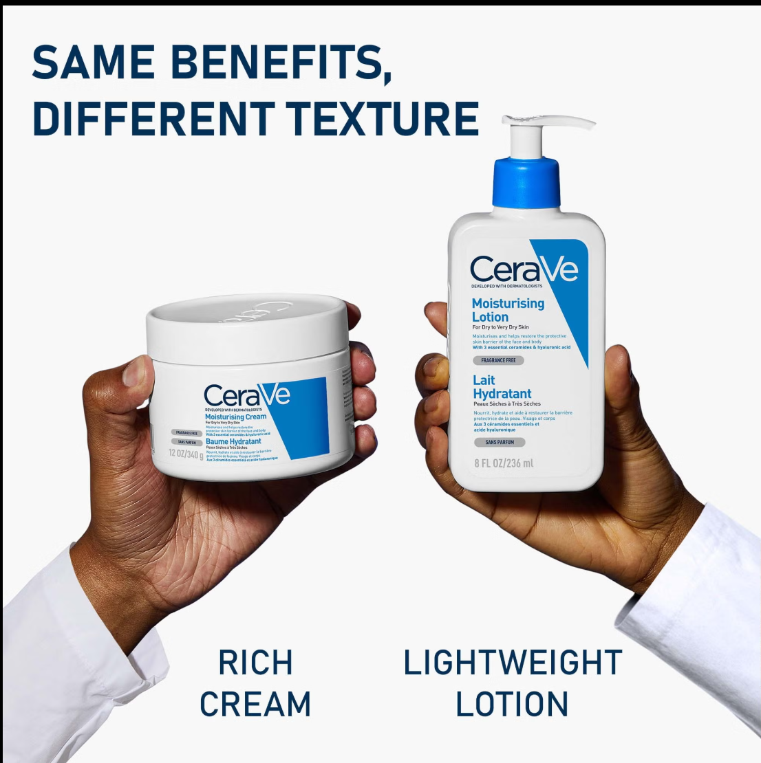 سيرافي لوشن الترطيب للبشرة الجافة إلى شديدة الجفاف