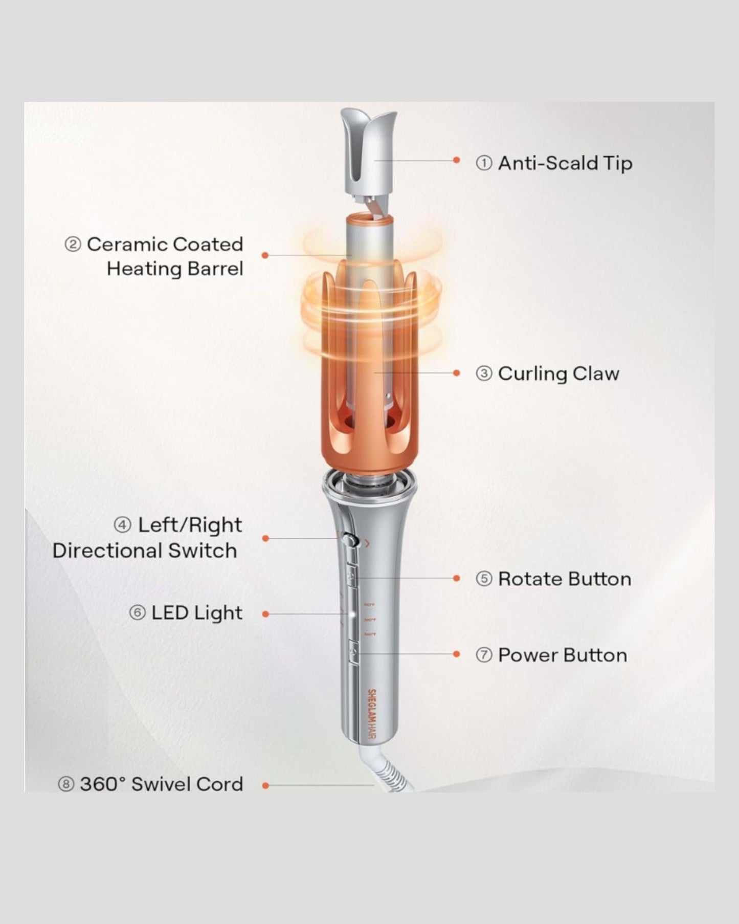 SHEGLAM It-Curl One-Touch Instant Curler - 1.25'' mm