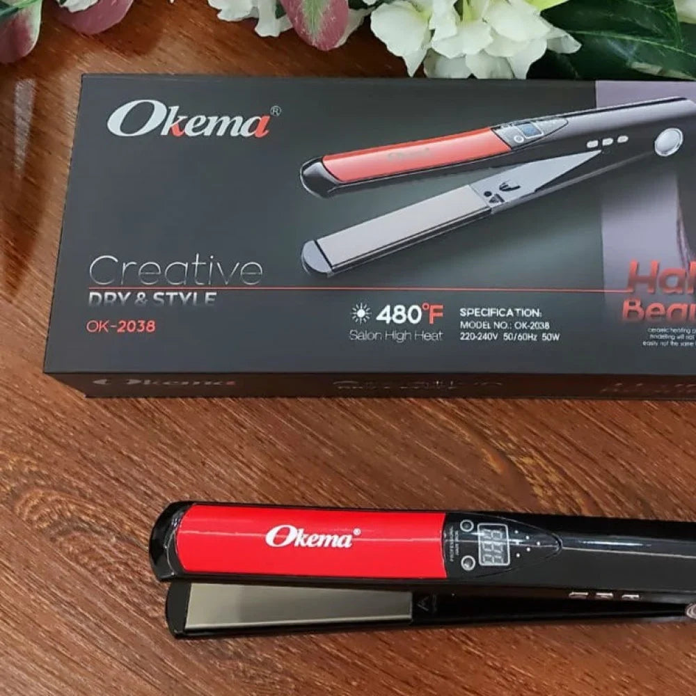 Okema Creative Hair Straightener 2038.