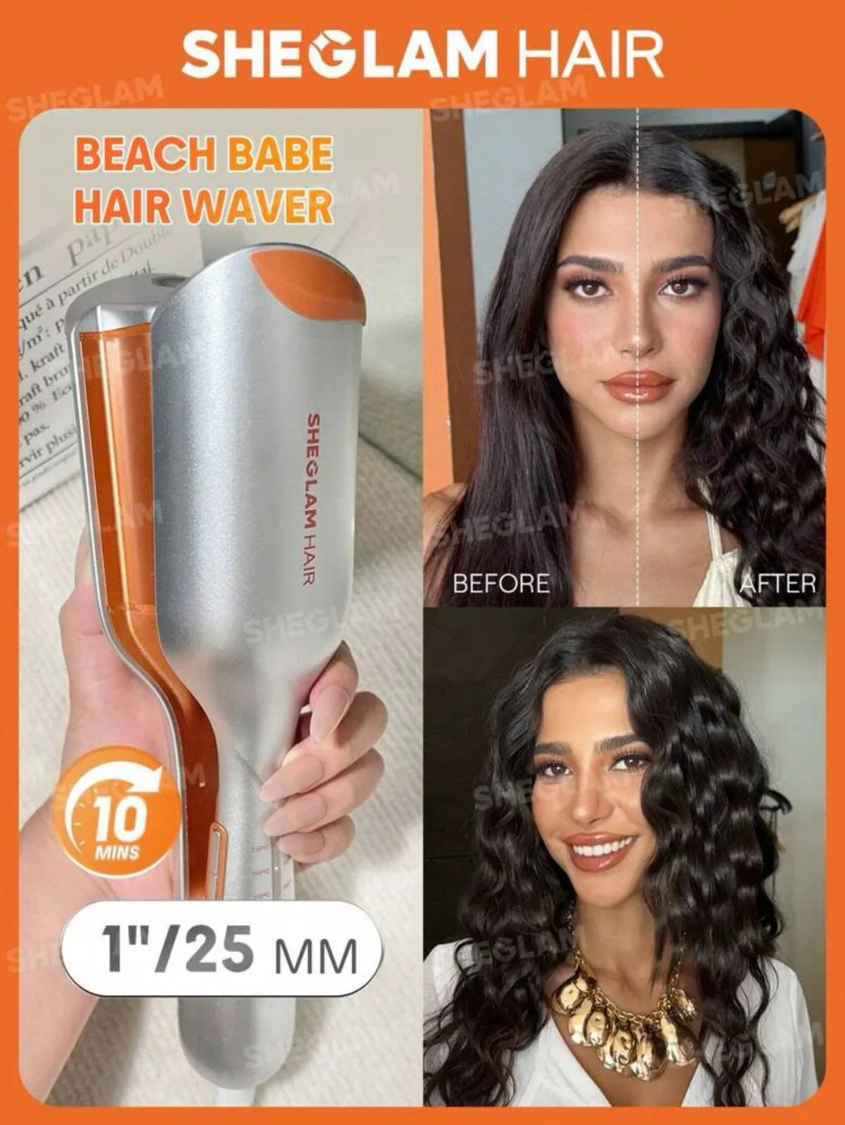 SHEGLAM Beach Babe Hair Waver - Hair Styler