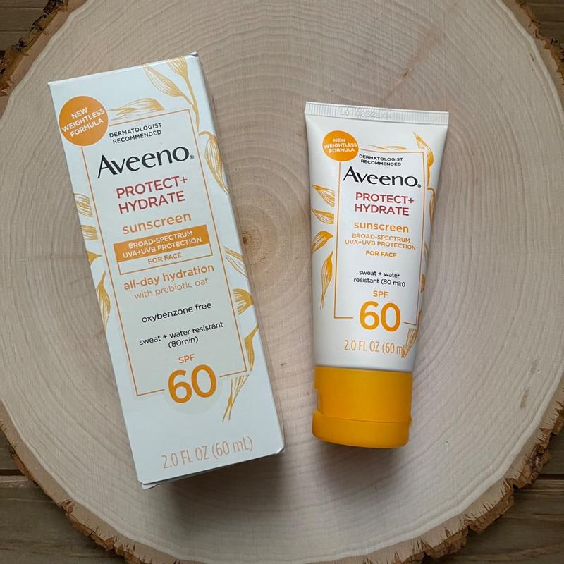 Aveeno Paraben-free Moisturizing Face Lotion SPF 60 - 60 ml.