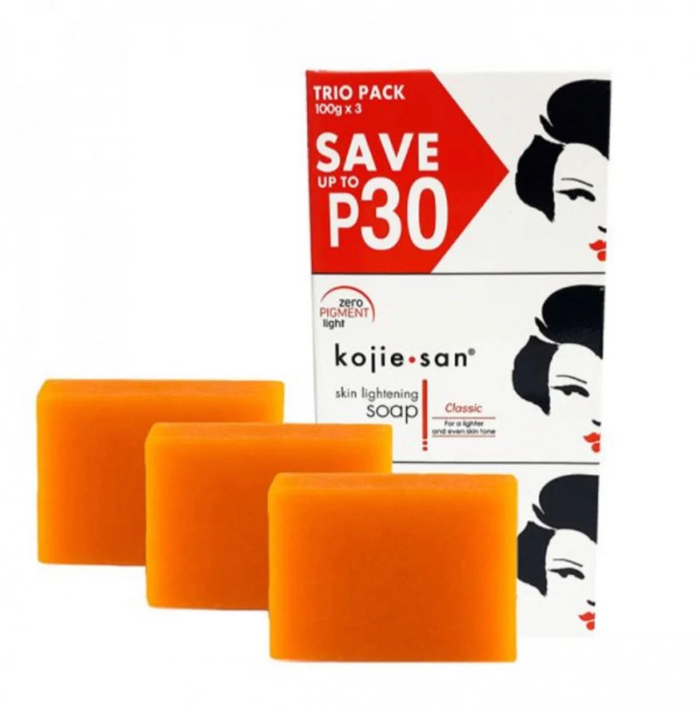 صابونة كوجي سان لتفتيح البشرة وإزالة البقع الداكنة 