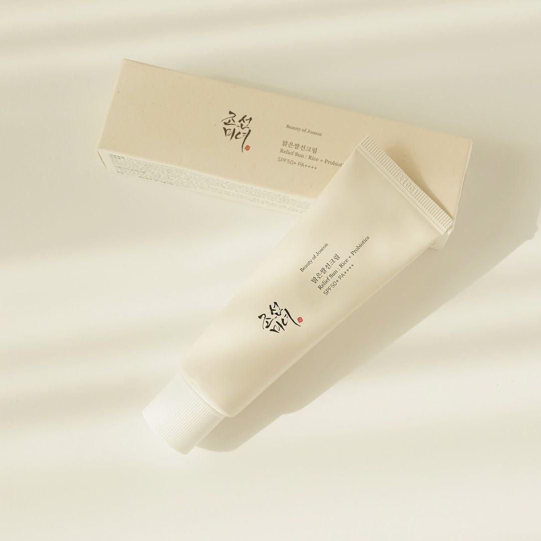 Beauty of Joseon Relief Sun: Rice + Probiotics (SPF 50+ PA++++) - 50 ml.