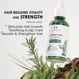 ALMOES ROSEMARY ORGANIC WITH MINT,BIOTIN, VIT E, A,D,Scalp & Hair Strengthening Oil.