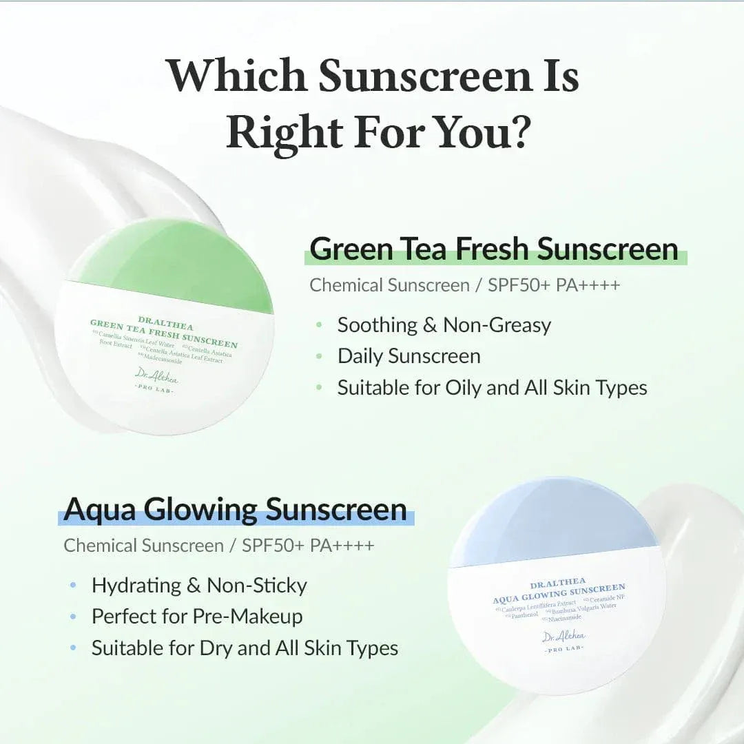 Dr. Althea - Green Tea Fresh Sunscreen 45ml.