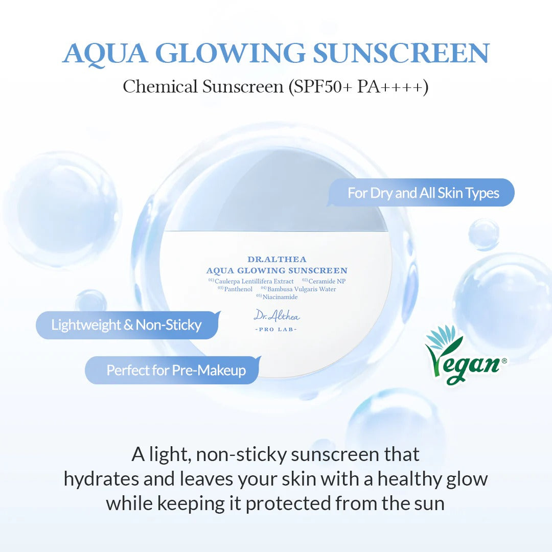 Dr.Althea Aqua Glowing Sunscreen 45ml.