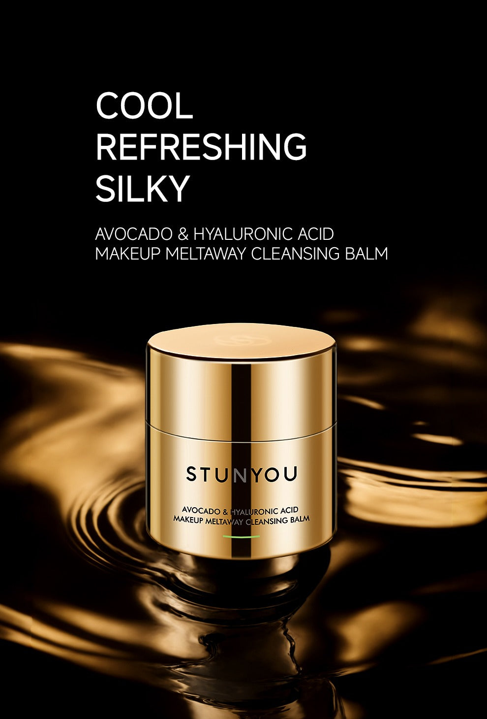 Avocado & Hyaluronic Acid Makeup Meltaway Cleansing Balm for all Skin type.