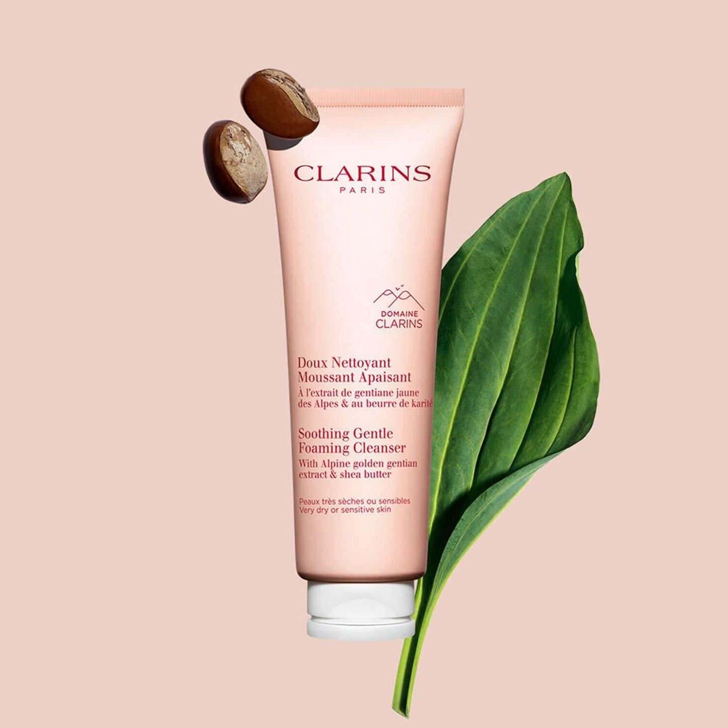 Clarins Paris Gentle Foaming Cleanser Soothing 125ml.
