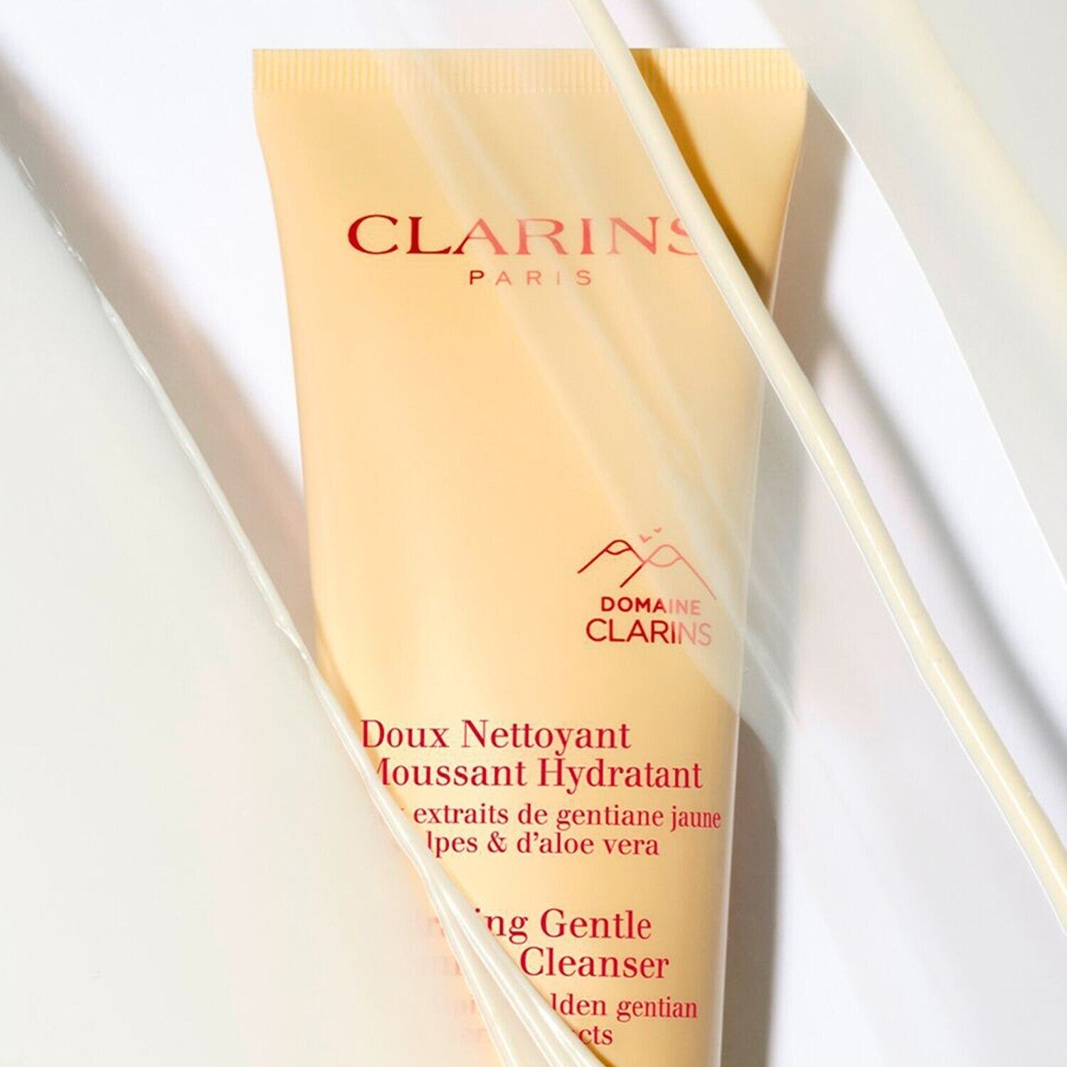 Clarins Paris Hydrating Gentle Foaming Cleanser.