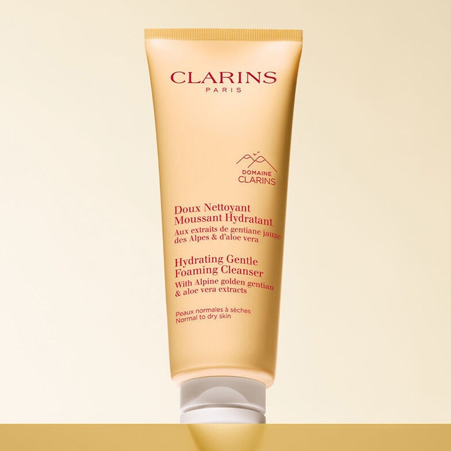 Clarins Paris Hydrating Gentle Foaming Cleanser.