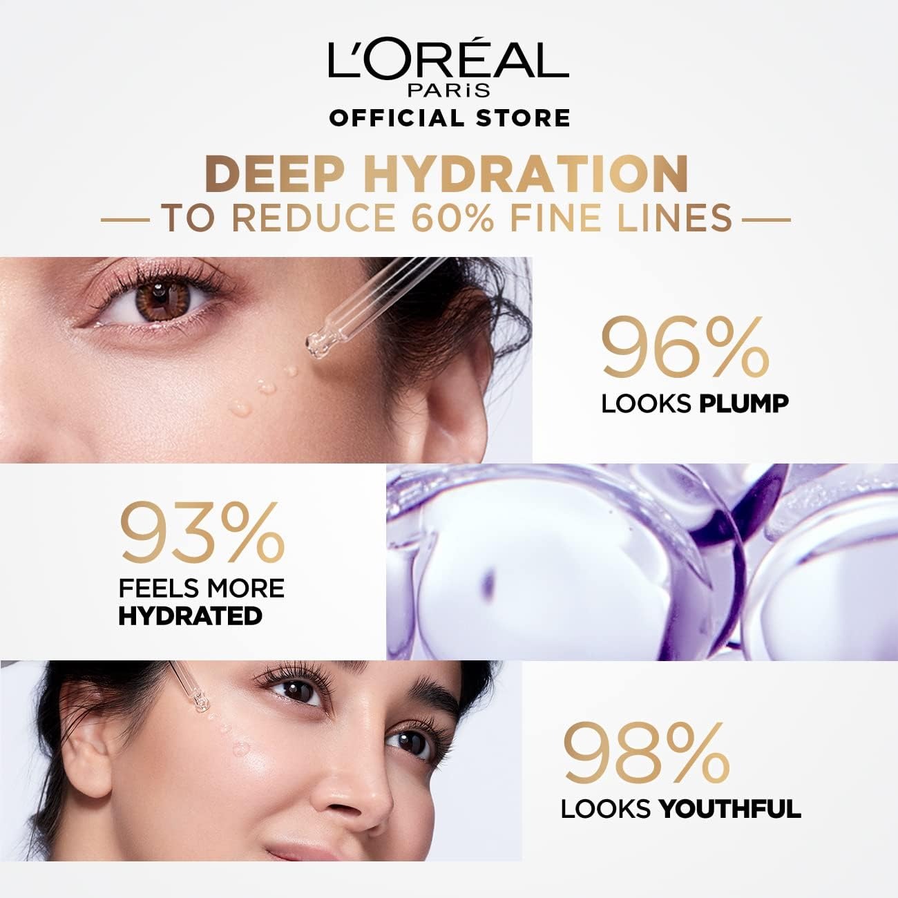 L’Oréal Paris Hyaluron Expert Replumping Serum With Hyaluronic Acid - 30Ml.