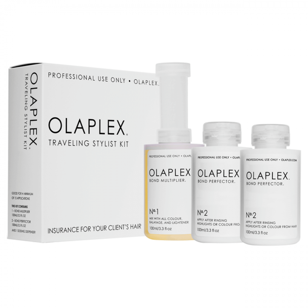 OLAPLEX EXCLUSIVE: TRAVELING STYLIST KIT 3x100ml.