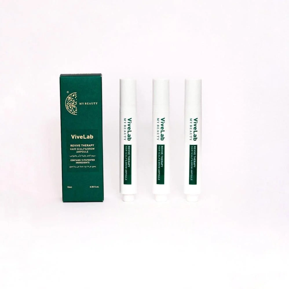 ViveLab Scalp and Eyebrow Serum 3 Pack - 15 ml.