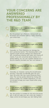 Avocado & Hyaluronic Acid Makeup Meltaway Cleansing Balm for all Skin type.
