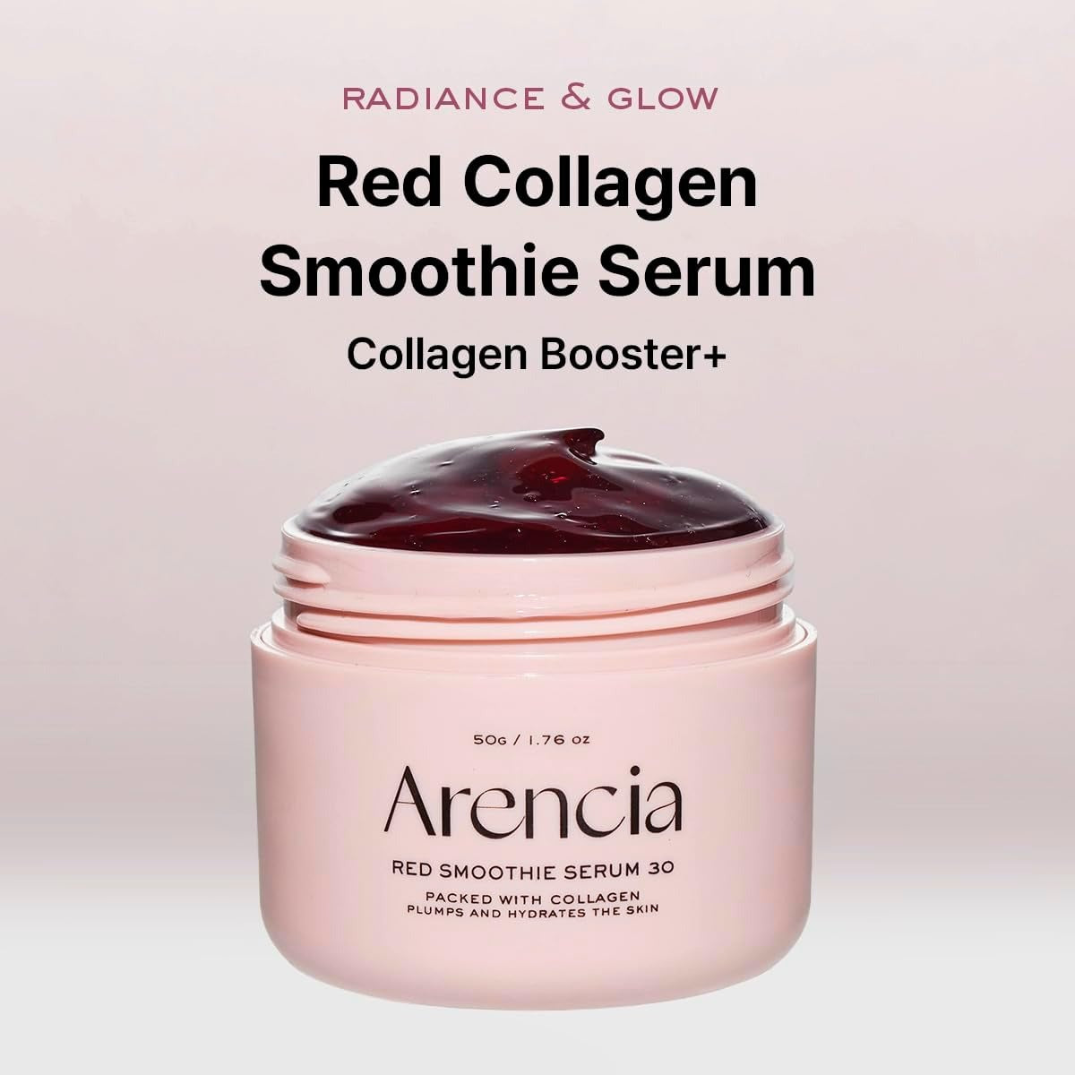 Arencia Overnight Red Smoothie Face Mask Serum.